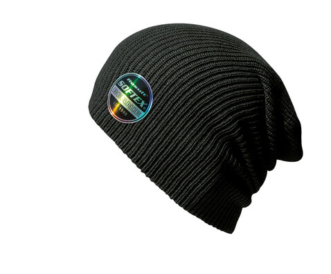 Result Caps Softex Beanie, Black, One Size bedrucken, Art.-Nr. 031341010 Result Caps Softex Beanie, Black, One Size bedrucken, Art.-Nr. 031341010