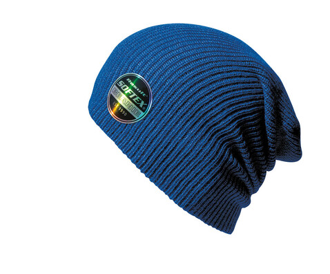 Result Caps Softex Beanie, Azure, One Size bedrucken, Art.-Nr. 031343100