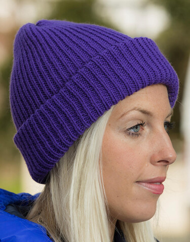 Result Caps Softex Beanie, Gold, One Size bedrucken, Art.-Nr. 031346430