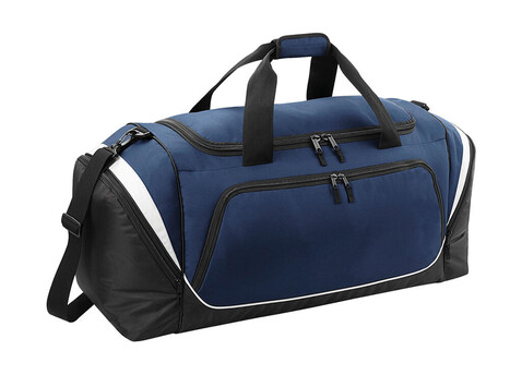 Quadra Pro Team Jumbo Kit Bag, Black/Black/Light Grey, One Size bedrucken, Art.-Nr. 032301750