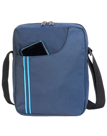 Shugon Rennes Messenger Pouch, French Navy/Turquoise, One Size bedrucken, Art.-Nr. 032382650 Shugon Rennes Messenger Pouch, French Navy/Turquoise, One Size bedrucken, Art.-Nr. 032382650