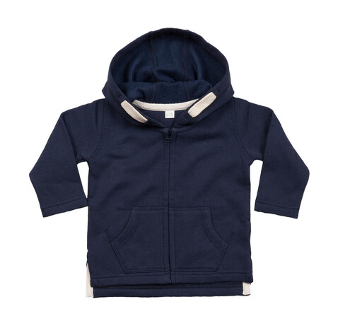 BabyBugz Baby Hoodie, Nautical Navy, 12-18 bedrucken, Art.-Nr. 032472014