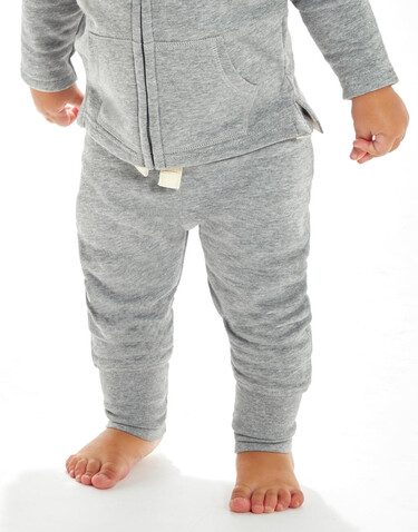 BabyBugz Baby Sweatpants, Heather Grey Melange, 2-3 yrs bedrucken, Art.-Nr. 033471266