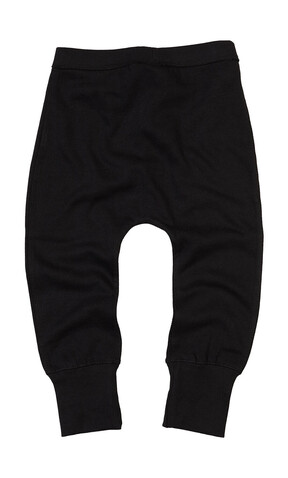 BabyBugz Baby Sweatpants, Black, 12-18 bedrucken, Art.-Nr. 033471014