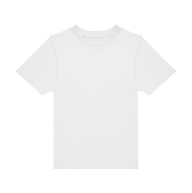 B &amp;amp; C #E150 T-Shirt /kids, White, 1/2 (80/92) bedrucken, Art.-Nr. 034420002