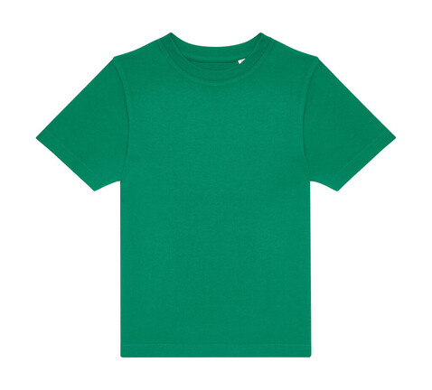 B &amp; C #E190 T-Shirt /kids, Kelly Green, 3/4 (98/104) bedrucken, Art.-Nr. 036425183