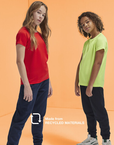 B &amp; C Active T /kids, Kelly Green, 7/8 (122/128) bedrucken, Art.-Nr. 038425185