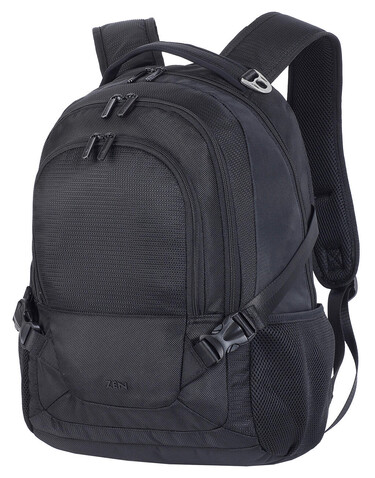 Shugon Lausanne Outdoor Laptop Backpack, Black, One Size bedrucken, Art.-Nr. 039381010