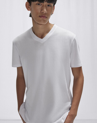B &amp; C #E150 V T-Shirt, Black, L bedrucken, Art.-Nr. 039421014