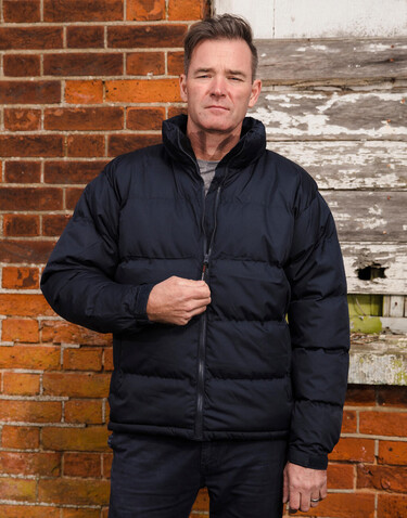 Result Holkam Down Feel Jacket, Black, 3XL bedrucken, Art.-Nr. 040331018