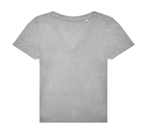 B &amp; C #E150 V T-Shirt /women, Sport Grey, L bedrucken, Art.-Nr. 040421254