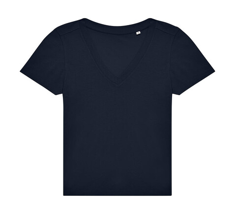 B &amp; C #E150 V T-Shirt /women, Navy, M bedrucken, Art.-Nr. 040422003