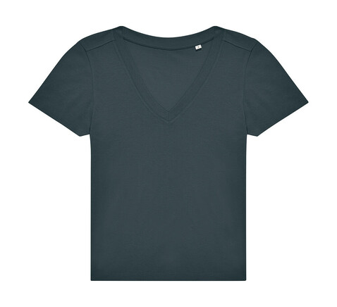 B &amp; C #E150 V T-Shirt /women, Amalfi Teal, L bedrucken, Art.-Nr. 040425234