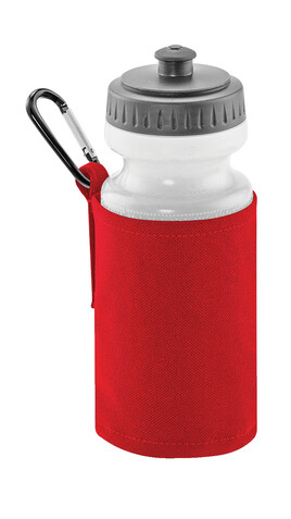 Quadra Water Bottle And Holder, Graphite Grey, One Size bedrucken, Art.-Nr. 046301310