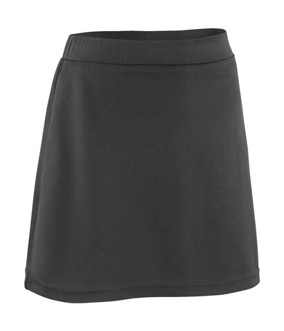 Result Spiro Junior Skort, Black, L (9-10, 132) bedrucken, Art.-Nr. 048331015