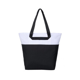 Shugon Tenerife Beach and Leisure Bag, Black/White, One Size bedrucken, Art.-Nr. 049381500