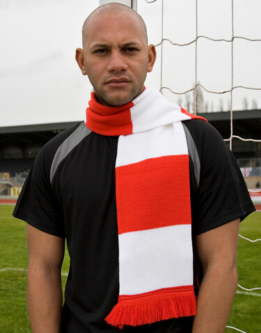 Result Team Scarf, Black/Gold, One Size bedrucken, Art.-Nr. 051331520