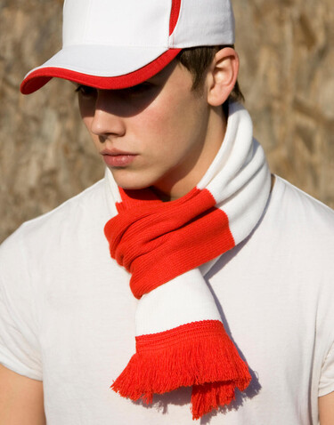 Result Team Scarf, Navy/Red, One Size bedrucken, Art.-Nr. 051332540