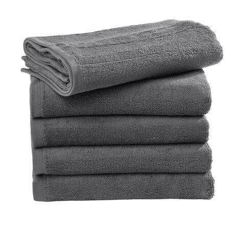 SG ACCESSORIES - TOWELS Ebro Guest Towel 30x50cm, Steel Grey, One Size bedrucken, Art.-Nr. 051641110