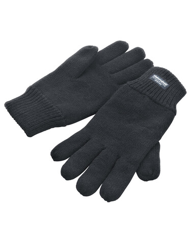 Result Fully Lined Thinsulate Gloves, Black, S/M bedrucken, Art.-Nr. 052331014