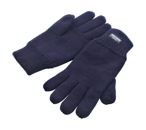 Result Fully Lined Thinsulate Gloves, Navy, L/XL bedrucken, Art.-Nr. 052332006