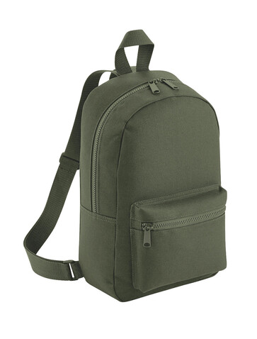 Bag Base Mini Essential Fashion Backpack, Olive Green, One Size bedrucken, Art.-Nr. 064295290