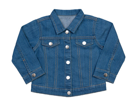 BabyBugz Baby Rocks Denim Jacket, Denim Blue, 2-3 yrs bedrucken, Art.-Nr. 065473086