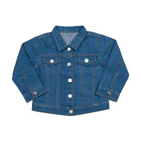 BabyBugz Baby Rocks Denim Jacket, Denim Blue, 3-6 bedrucken, Art.-Nr. 065473082 BabyBugz Baby Rocks Denim Jacket, Denim Blue, 3-6 bedrucken, Art.-Nr. 065473082