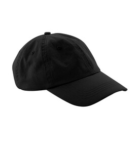 Beechfield Low Profile 6 Panel Dad Cap, Black, One Size bedrucken, Art.-Nr. 066691010