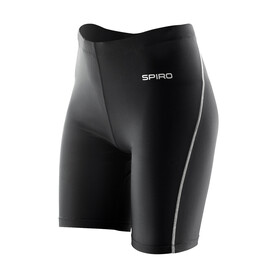 Result Women`s Bodyfit Base Layer Shorts, Black, XS/S (8/10) bedrucken, Art.-Nr. 067331012