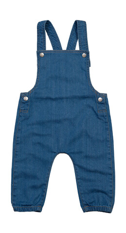 BabyBugz Baby Rocks Denim Dungarees, Denim Blue, 3-6 bedrucken, Art.-Nr. 068473082
