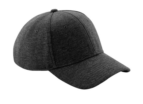 Beechfield Jersey Athleisure Baseball Cap, Heather Graphite, One Size bedrucken, Art.-Nr. 068691320 Beechfield Jersey Athleisure Baseball Cap, Heather Graphite, One Size bedrucken, Art.-Nr. 068691320