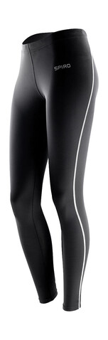 Result Women`s Bodyfit Base Layer Leggings, Black, XL/2XL bedrucken, Art.-Nr. 069331016