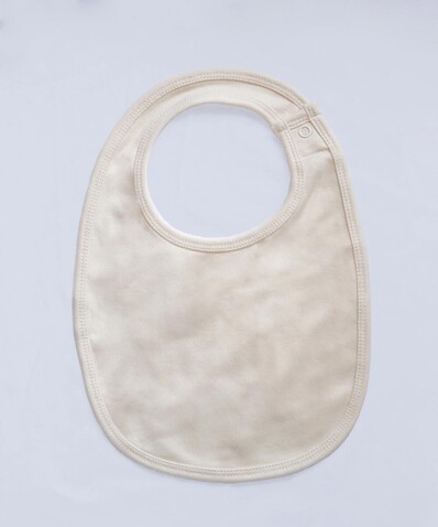 BabyBugz Single Layer Bib, Organic Natural, One Size bedrucken, Art.-Nr. 069470080 BabyBugz Single Layer Bib, Organic Natural, One Size bedrucken, Art.-Nr. 069470080