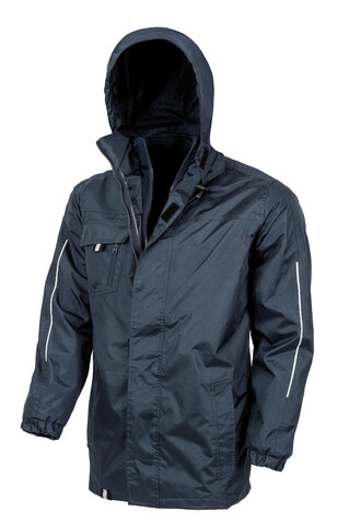 Result Printable 3-in-1 Transit Jacket, Navy, S bedrucken, Art.-Nr. 071332003