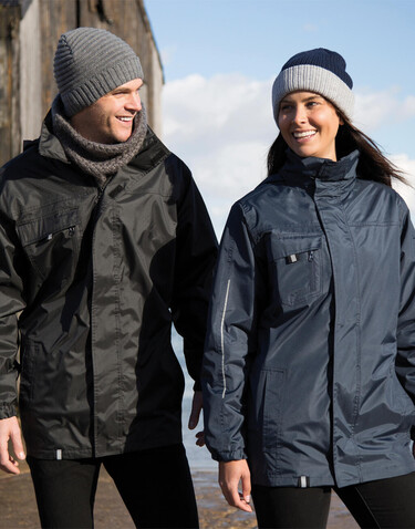 Result Printable 3-in-1 Transit Jacket, Navy, XL bedrucken, Art.-Nr. 071332006