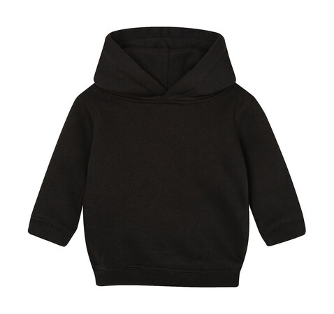 BabyBugz Baby Essential Hoodie, Black, 12-18 bedrucken, Art.-Nr. 073471014