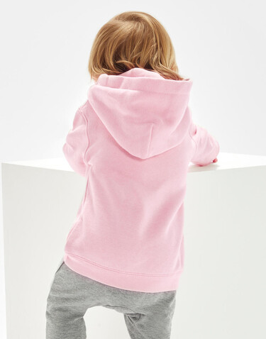 BabyBugz Baby Essential Hoodie, Heather Grey Melange, 6-12 bedrucken, Art.-Nr. 073471263