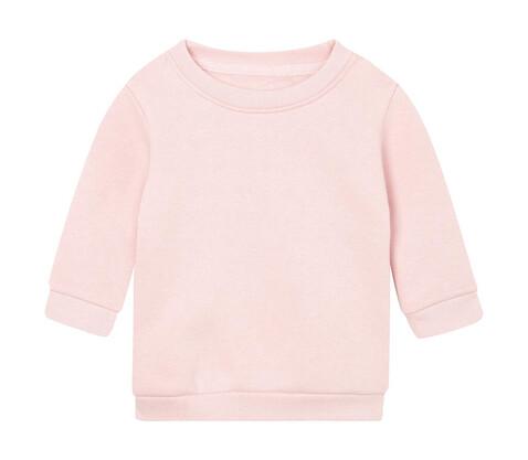 BabyBugz Baby Essential Sweatshirt, Soft Pink, 12-18 bedrucken, Art.-Nr. 074474264