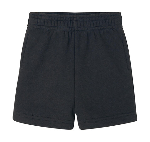BabyBugz Baby Essential Shorts, Black, 2-3y bedrucken, Art.-Nr. 075471014