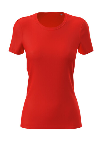 Stedman Sports-T Women, Scarlet Red, XL bedrucken, Art.-Nr. 076054026