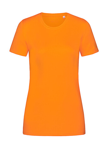 Stedman Sports-T Women, Cyber Orange, XS bedrucken, Art.-Nr. 076054322