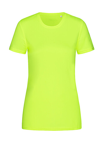 Stedman Sports-T Women, Cyber Yellow, XL bedrucken, Art.-Nr. 076056066
