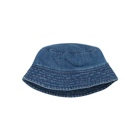 BabyBugz Baby Denim Bucket Hat, Denim Blue, 1-2 bedrucken, Art.-Nr. 079473080