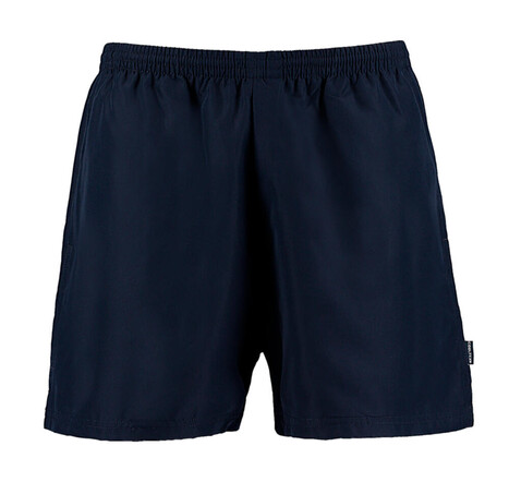 Kustom Kit Classic Fit Plain Short, Navy, L bedrucken, Art.-Nr. 081112005