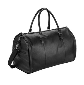 Quadra NuHide™ Garment Weekender, Black, One Size bedrucken, Art.-Nr. 082301010