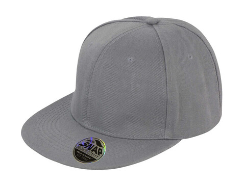 Result Caps Bronx Original Flat Peak Snap Back Cap, White, One Size bedrucken, Art.-Nr. 083340000
