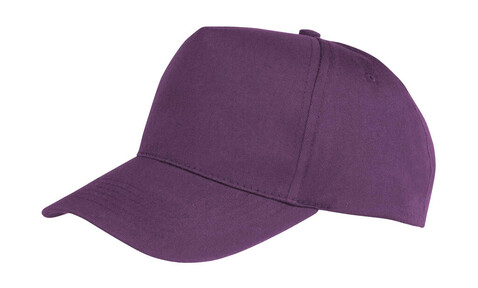Result Caps Boston 5-Panel Printers Cap, Burgundy, One Size bedrucken, Art.-Nr. 084344480