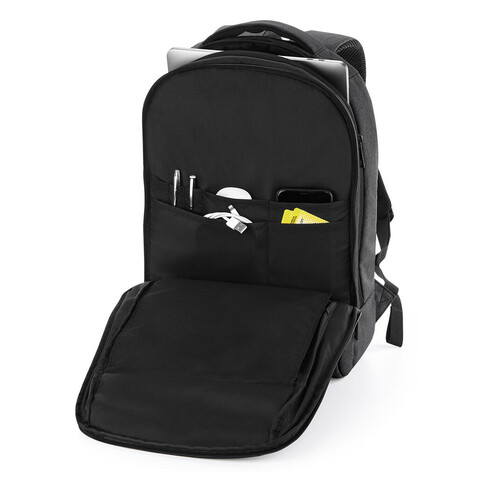 Quadra Q-Tech Charge Convertible Backpack, Granite Marl, One Size bedrucken, Art.-Nr. 088301100