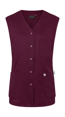 Karlowsky Sleeveless Ladies` Tunic Essential, Aubergine, 38 bedrucken, Art.-Nr. 089674452